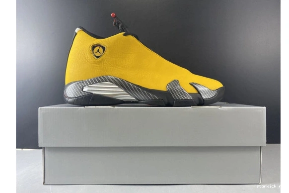 BQ3685-706 Gold University AIR Jordan Retro 14 BQ3685-706 0810